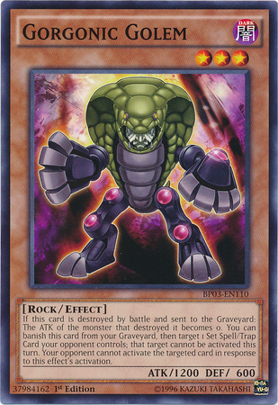 Gorgonic Golem [BP03-EN110] Common 