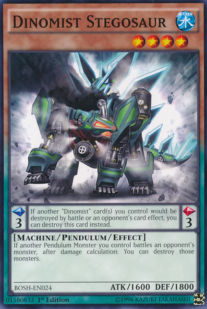 Dinomist Stegosaur [BOSH-EN024] Common 