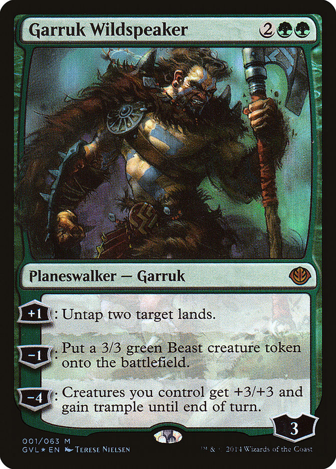 Garruk Wildspeaker (Garruk vs. Liliana) [Duel Decks Anthology] 