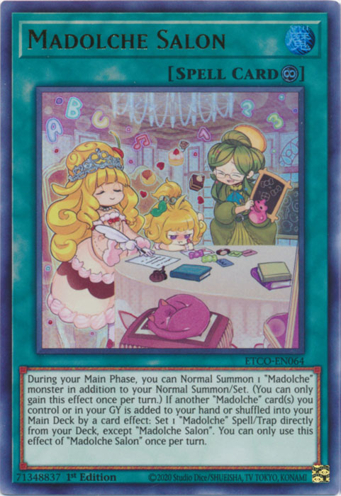 Madolche Salon [ETCO-EN064] Ultra Rare 