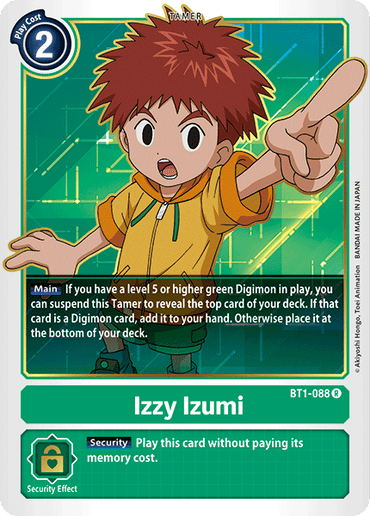 Izzy Izumi [BT1-088] [Release Special Booster Ver.1.0]