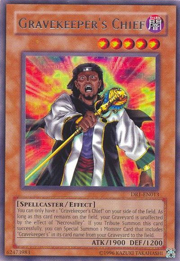 Gravekeeper's Chief [DR1-EN013] Rare 