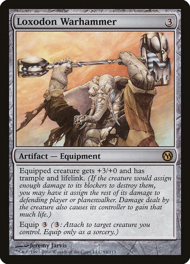 Loxodon Warhammer [Duels of the Planeswalkers] 