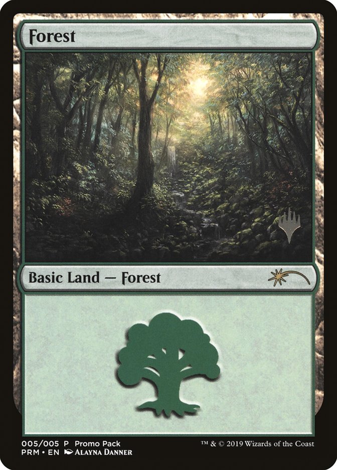 Forest (5) [Core Set 2020 Promo Pack] 