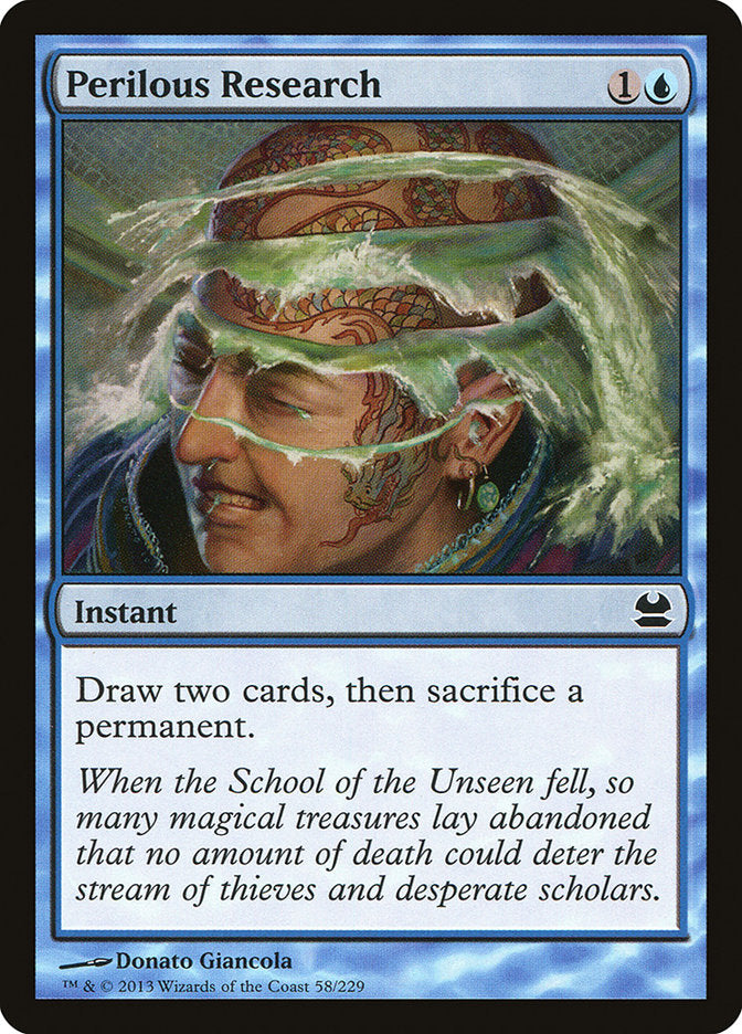 Perilous Research [Modern Masters]