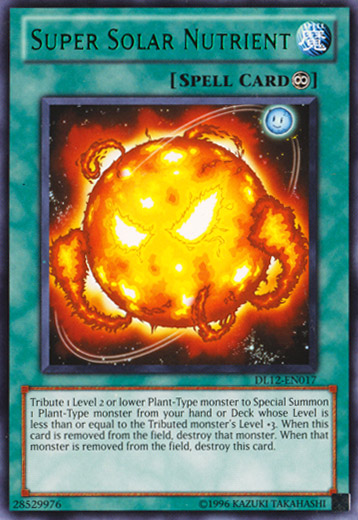Super Solar Nutrient (Green) [DL12-EN017] Rare 