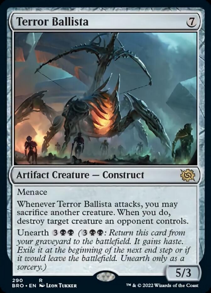 Terror Ballista [The Brothers' War] 