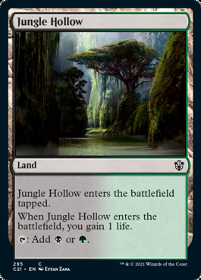 Jungle Hollow [Commander 2021] 