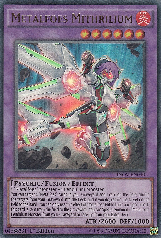 Metalfoes Mithrilium [INOV-EN040] Ultra Rare 