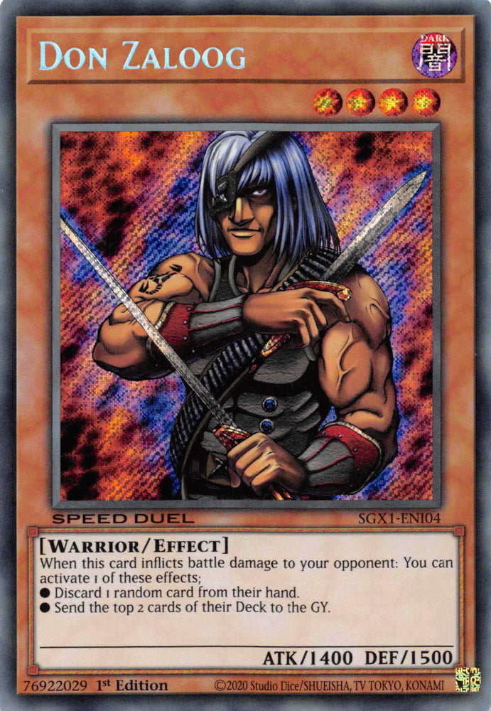 Don Zaloog [SGX1-ENI04] Secret Rare 
