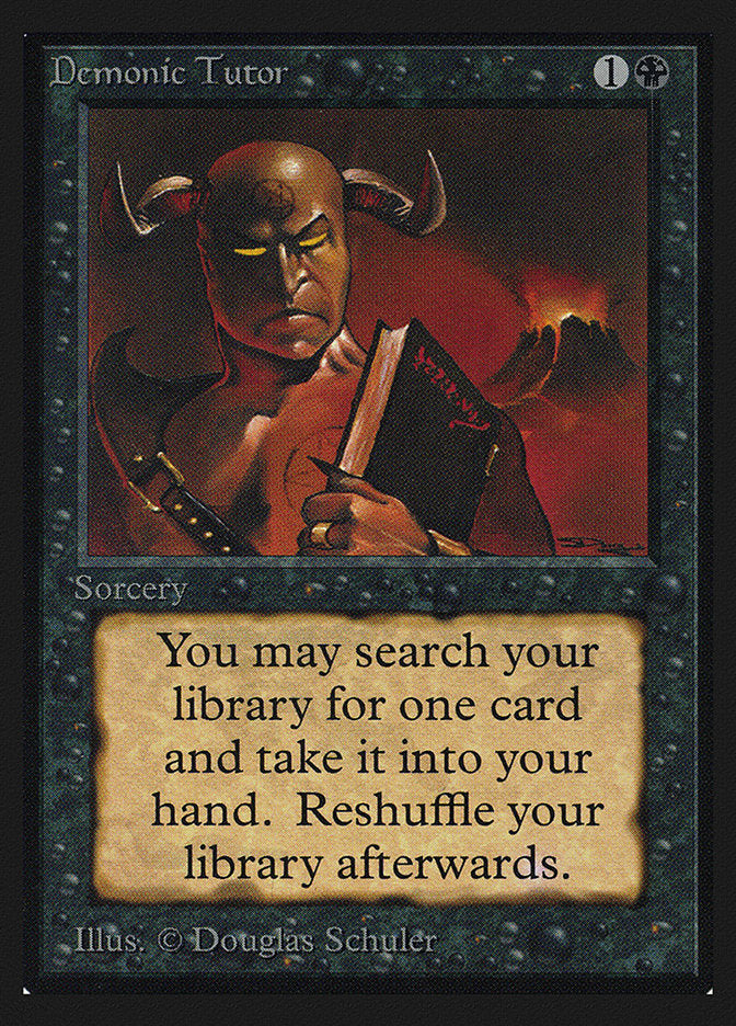 Demonic Tutor [Collectors' Edition] 