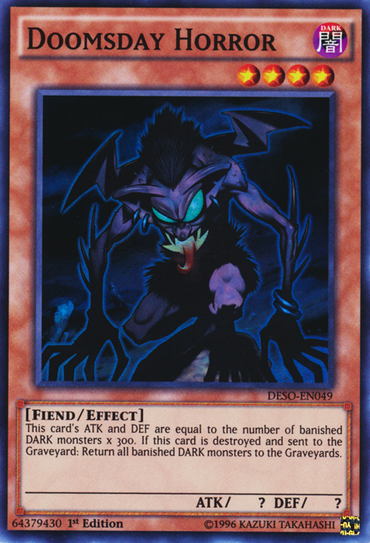 Doomsday Horror [DESO-EN049] Super Rare 