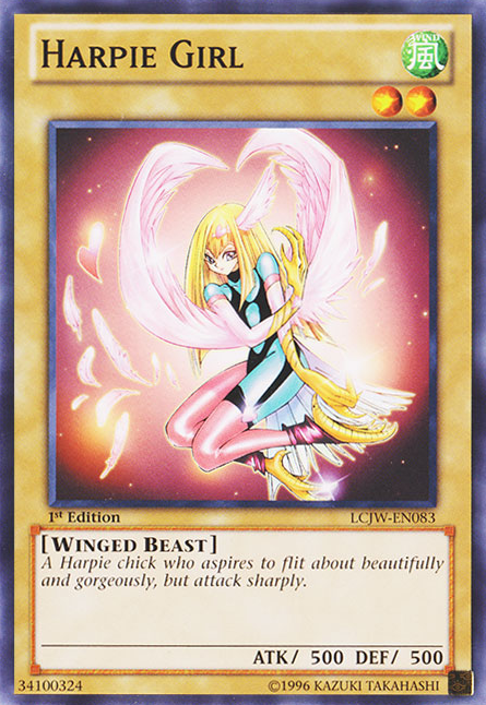 Harpie Girl [LCJW-EN083] Common 