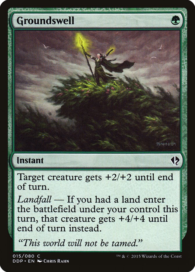 Groundswell [Duel Decks: Zendikar Vs. Eldrazi] 
