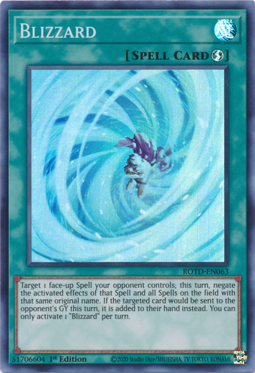 Blizzard [ROTD-EN063] Super Rare 