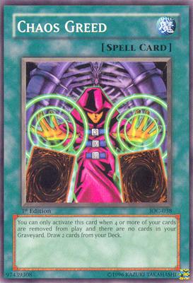 Chaos Greed [IOC-038] Common 