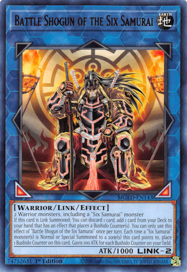Battle Shogun of the Six Samurai [MGED-EN143] Rare 
