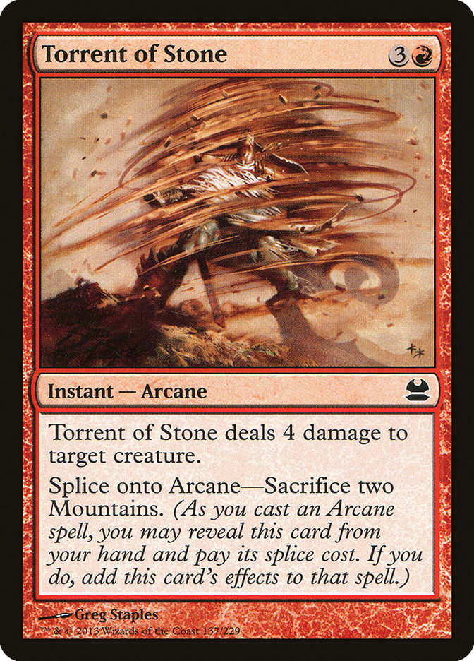 Torrent of Stone [Modern Masters] 