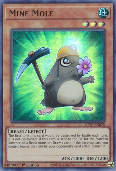 Mine Mole [GFTP-EN078] Ultra Rare 