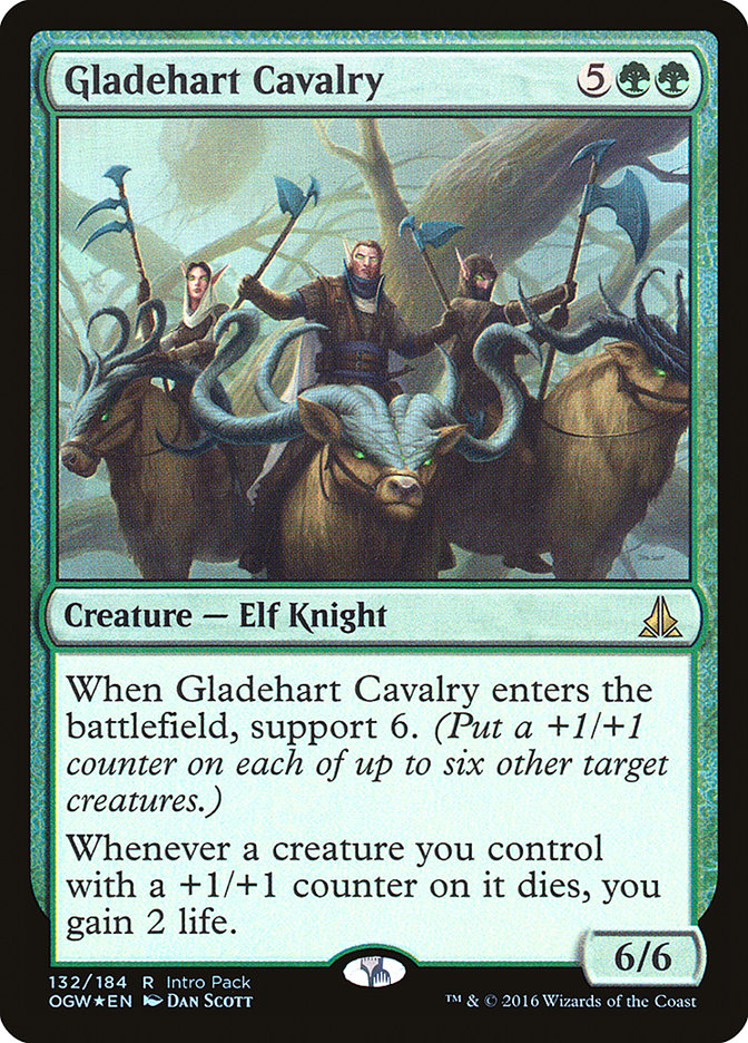 Gladehart Cavalry (Intro Pack) [Oath of the Gatewatch Promos] 