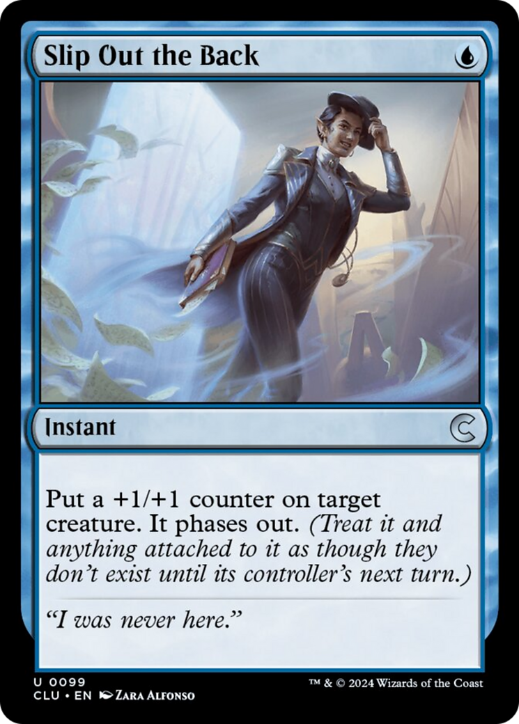 Slip Out the Back [Ravnica: Clue Edition] 