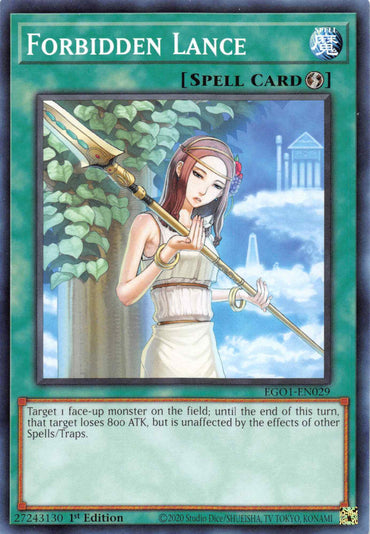 Forbidden Lance [EGO1-EN029] Common 