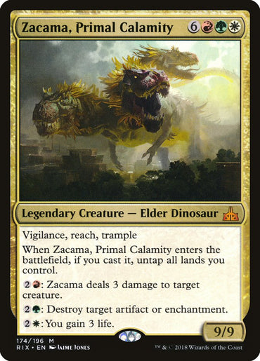 Zacama, Primal Calamity [Rivals of Ixalan] 