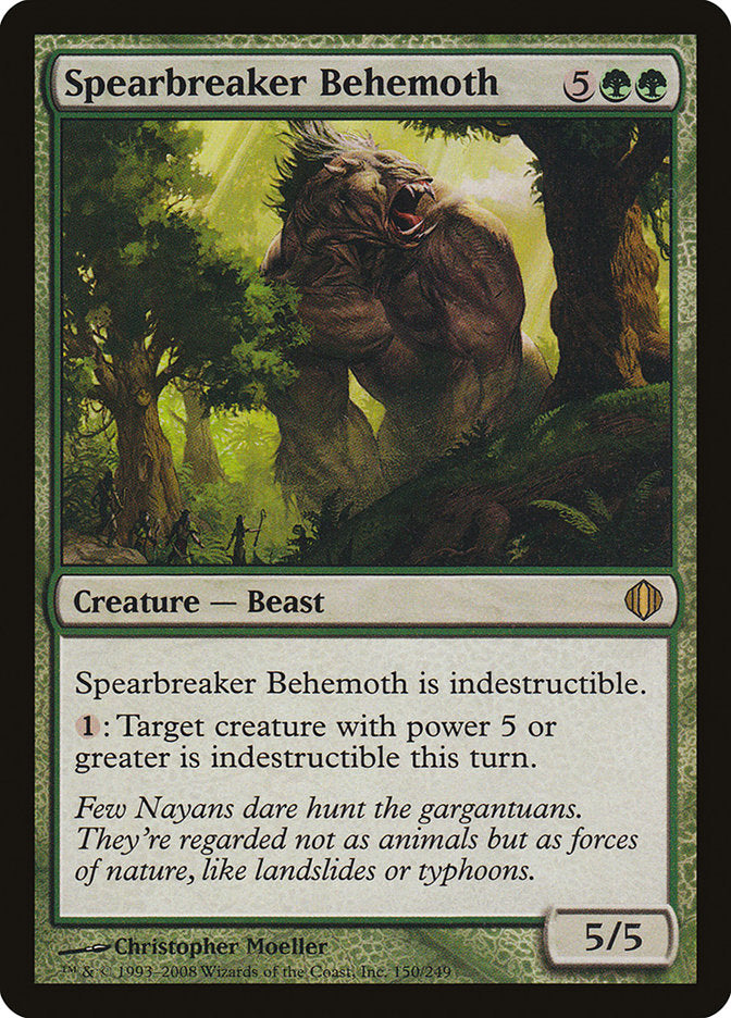 Spearbreaker Behemoth [Shards of Alara] 