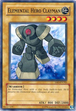 Elemental Hero Clayman [DR3-EN183] Common 