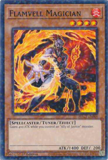 Flamvell Magician (Duel Terminal) [HAC1-EN066] Common 