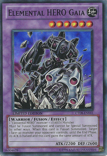 Elemental Hero Gaia [CT08-EN011] Super Rare 