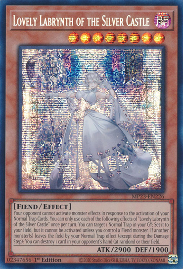 Lovely Labrynth of the Silver Castle [MP23-EN226] Prismatic Secret Rare 