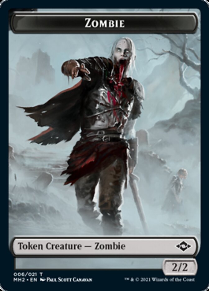 Zombie Token [Modern Horizons 2 Tokens] 