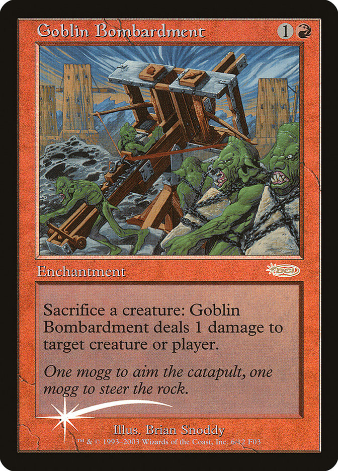 Goblin Bombardment [Friday Night Magic 2003] 