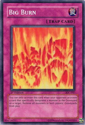 Big Burn [IOC-047] Super Rare 