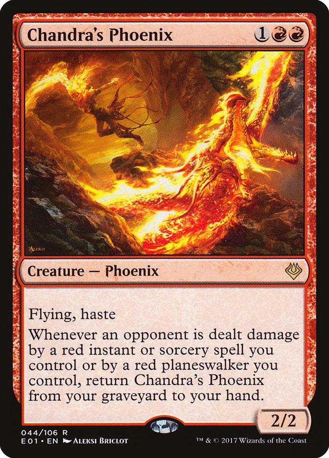 Chandra's Phoenix [Archenemy: Nicol Bolas] 