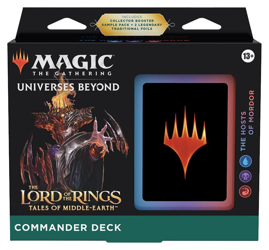 The Lord of the Rings: Tales of Middle-earth - Commander Deck (The Hosts of Mordor) 