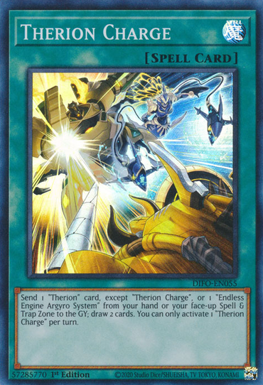 Therion Charge [DIFO-EN055] Super Rare 