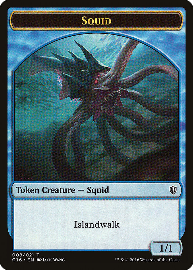 Squid Token [Commander 2016 Tokens] 