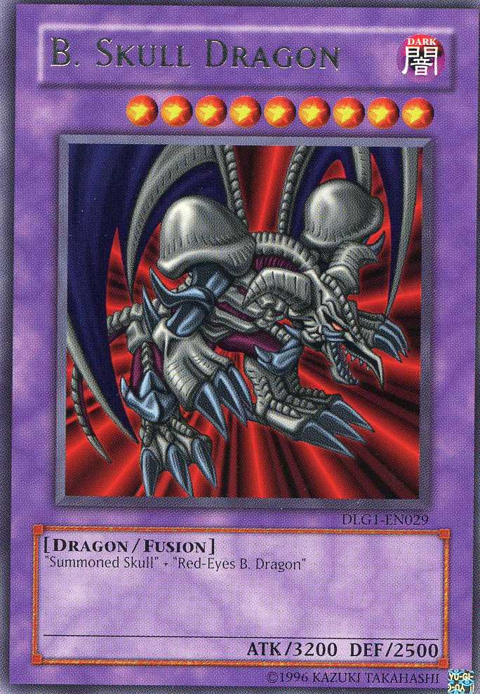 B.Skull Dragon [DLG1-EN029] Rare 
