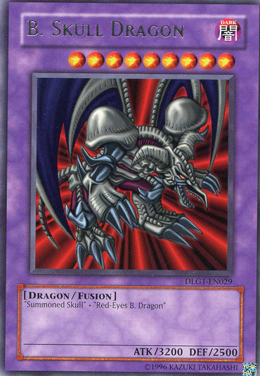 B.Skull Dragon [DLG1-EN029] Rare 
