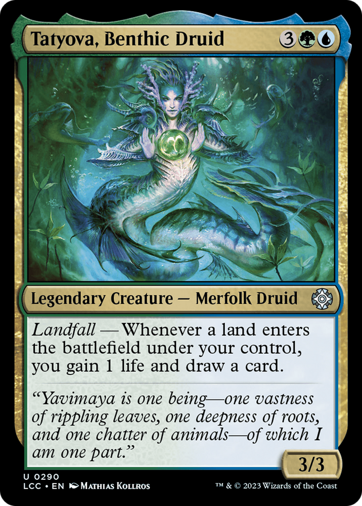 Tatyova, Benthic Druid [The Lost Caverns of Ixalan Commander] 