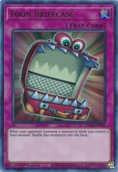 Toon Briefcase (Green) [DLCS-EN080] Ultra Rare 