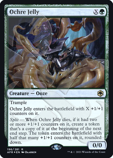 Ocher Jelly (Ampersand Promo) [Dungeons &amp; Dragons: Adventures in the Forgotten Realms Promos] 