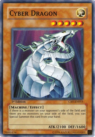 Cyber ​​Dragon [CRV-EN015] Super Rare 