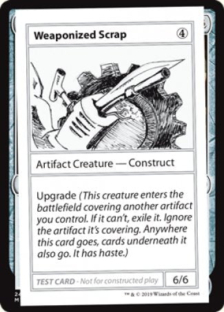 Weaponized Scrap (2021 Edition) [Mystery Booster Playtest Cards] 