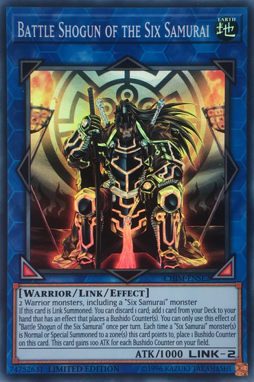 Battle Shogun of the Six Samurai [CHIM-ENSE2] Super Rare 