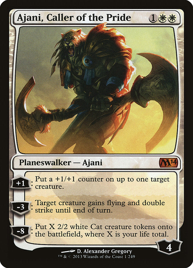 Ajani, Caller of the Pride [Magic 2014] 