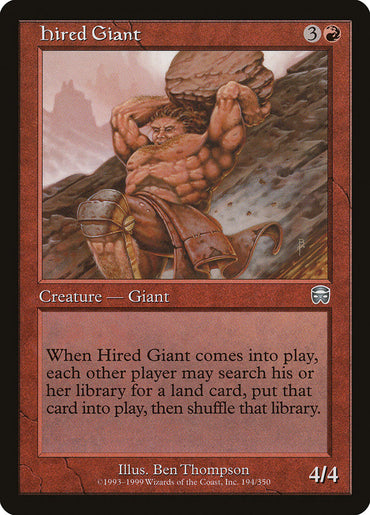 Hired Giant [Mercadian Masques] 