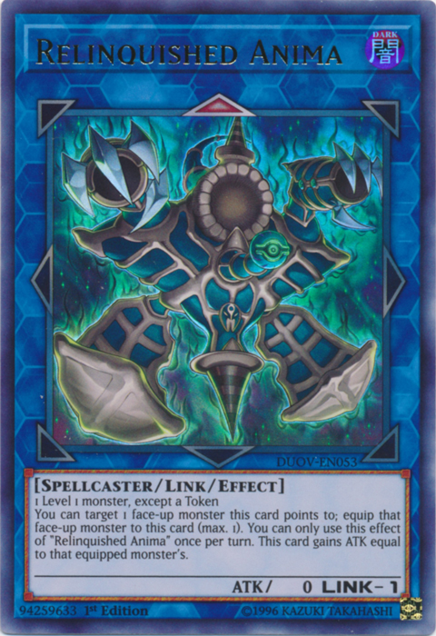 Relinquished Anima [DUOV-EN053] Ultra Rare 